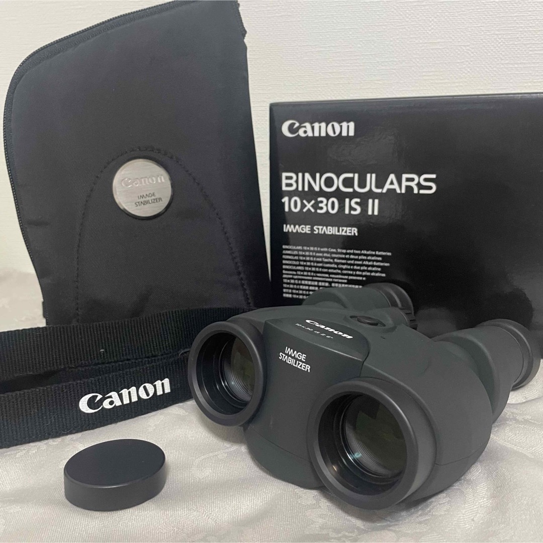 Canon(キヤノン)の防振双眼鏡 10×30 canon キャノン BINOCULARS  スマホ/家電/カメラのスマホ/家電/カメラ その他(その他)の商品写真