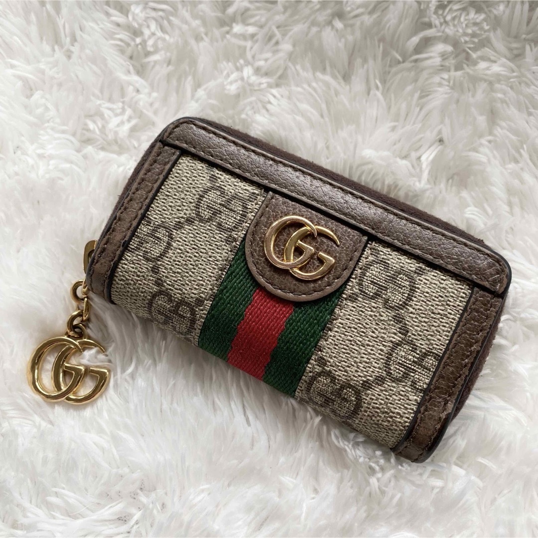 Gucci(グッチ)の☆GUCCI☆グッチ オフディア シェリーライン GGスプリーム キーケース レディースのファッション小物(キーホルダー)の商品写真