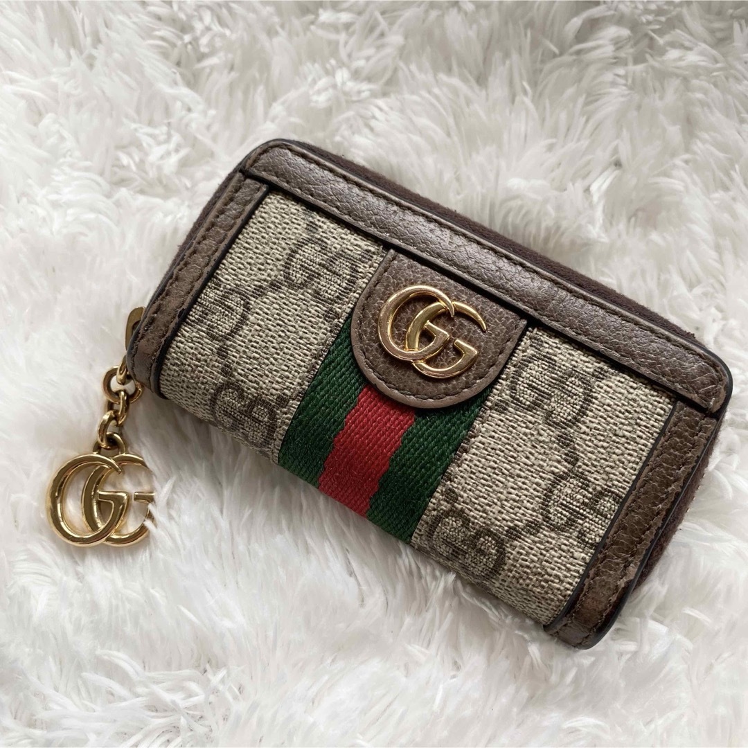 Gucci(グッチ)の☆GUCCI☆グッチ オフディア シェリーライン GGスプリーム キーケース レディースのファッション小物(キーホルダー)の商品写真