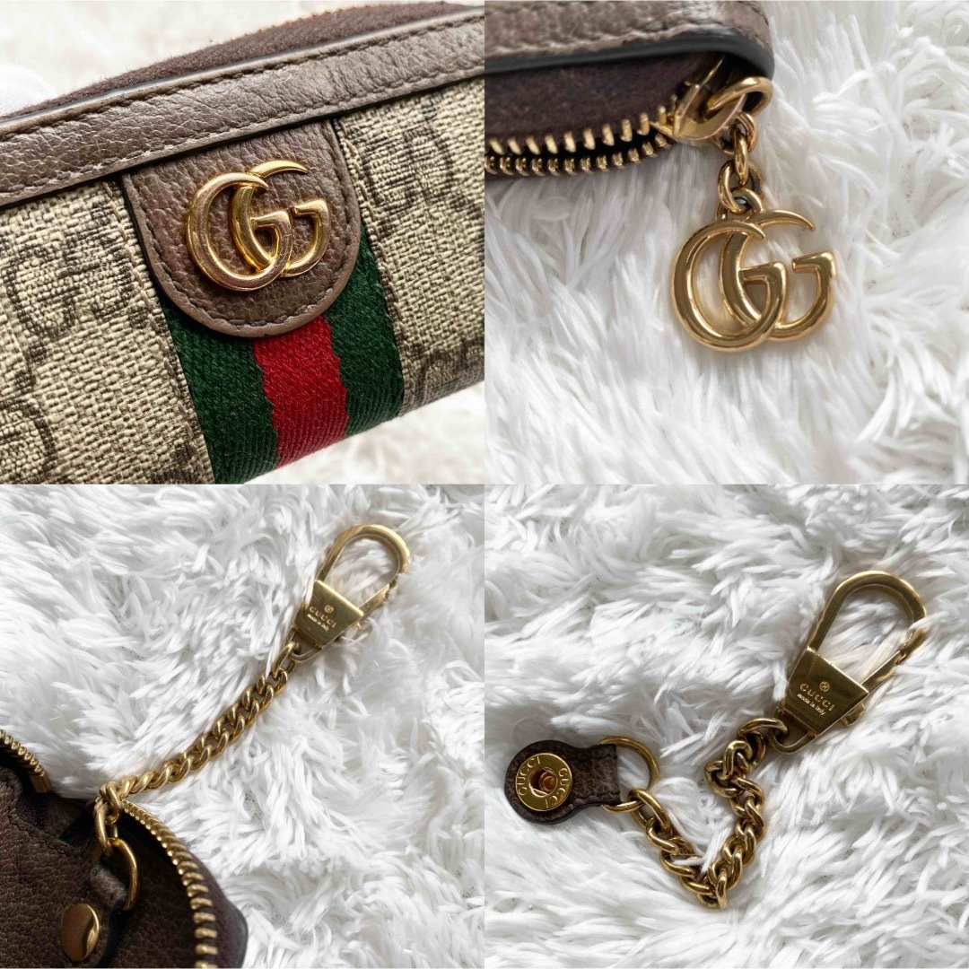 Gucci(グッチ)の☆GUCCI☆グッチ オフディア シェリーライン GGスプリーム キーケース レディースのファッション小物(キーホルダー)の商品写真