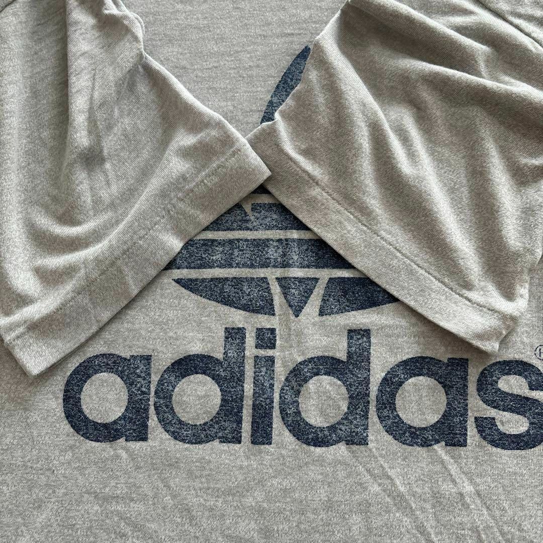 80s adidas  Made in USA Tシャツ 両面プリント XL相当 メンズのトップス(Tシャツ/カットソー(半袖/袖なし))の商品写真