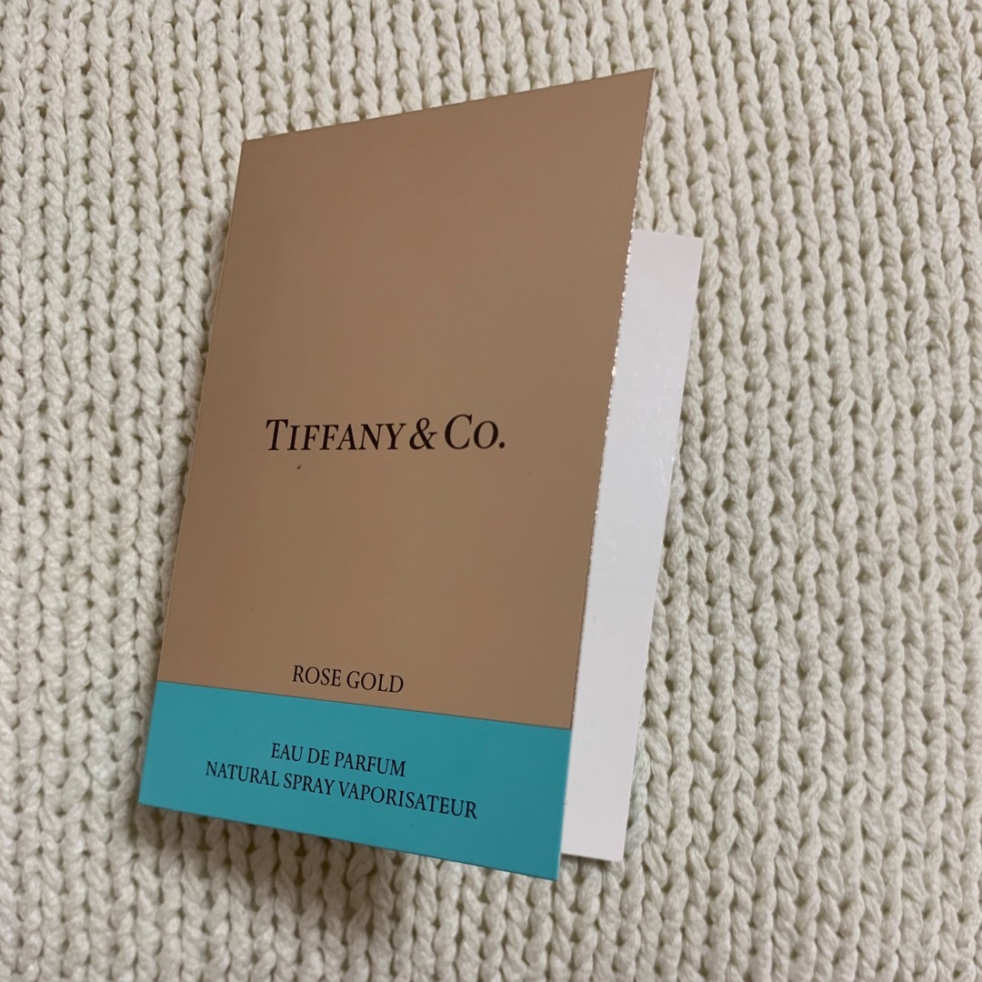 Tiffany & Co.(ティファニー)のティファニー ローズ ゴールド オードパルファム EDP サンプル コスメ/美容の香水(香水(女性用))の商品写真