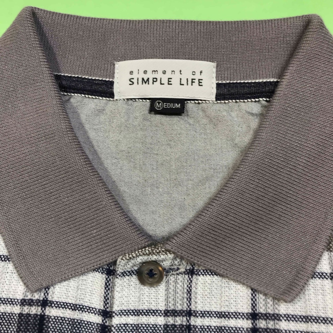 SIMPLE LIFE(シンプルライフ)のレナウン……紳士、半袖ポロシャツ…(Mサイズ)…新品未使用 メンズのトップス(ポロシャツ)の商品写真