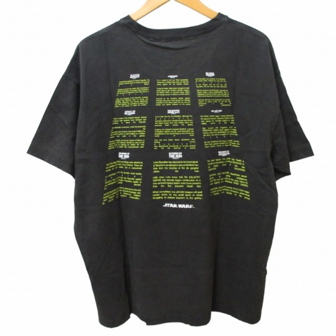 KITH× スターウォーズ タグ付 クレジット ヴィンテージ Tシャツ 黒 XL メンズのトップス(Tシャツ/カットソー(半袖/袖なし))の商品写真