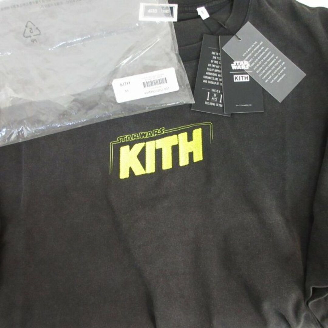 KITH× スターウォーズ タグ付 クレジット ヴィンテージ Tシャツ 黒 XL メンズのトップス(Tシャツ/カットソー(半袖/袖なし))の商品写真