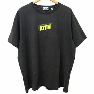 KITH× スターウォーズ タグ付 クレジット ヴィンテージ Tシャツ 黒 XL(Tシャツ/カットソー(半袖/袖なし))