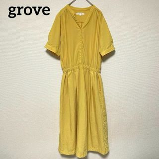 グローブ(grove)のxx82 grove/半袖/ロングワンピース/フレアスカート/春夏(ロングワンピース/マキシワンピース)