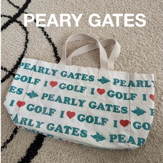 パーリーゲイツ(PEARLY GATES)のパーリーゲイツ　キャンバストートバッグ大　ゴルフバッグ カートバッグ(バッグ)