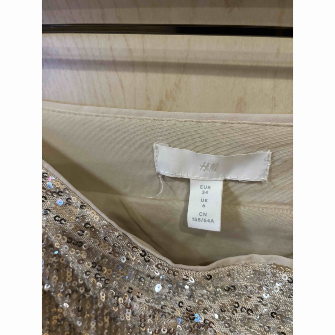 TODAYFUL(トゥデイフル)のH&M スパンコール タイトスカート レディースのスカート(ロングスカート)の商品写真