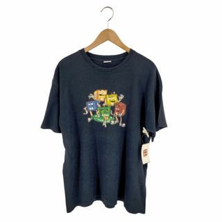 USED古着(ユーズドフルギ) M&MS キャラクタープリント Tシャツ メンズ(Tシャツ/カットソー(半袖/袖なし))