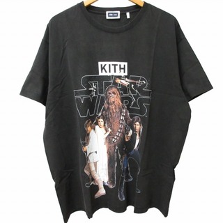 KITH×スターウォーズ タグ付 クラシック ヴィンテージ Tシャツ 黒  XL(Tシャツ/カットソー(半袖/袖なし))