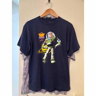 トイストーリー(トイ・ストーリー)の備品付 90s トイストーリー バズ tシャツ アメリカ製(Tシャツ/カットソー(半袖/袖なし))