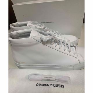 コモンプロジェクト(COMMON PROJECTS)のコモンプロジェクト　ハイカット  白　新品未使用(スニーカー)