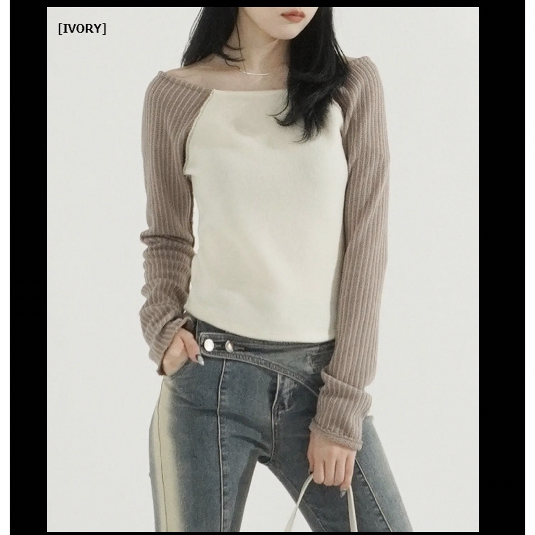 ZARA(ザラ)の【Raucohouse】Joy raglan long sleeve レディースのトップス(Tシャツ(長袖/七分))の商品写真