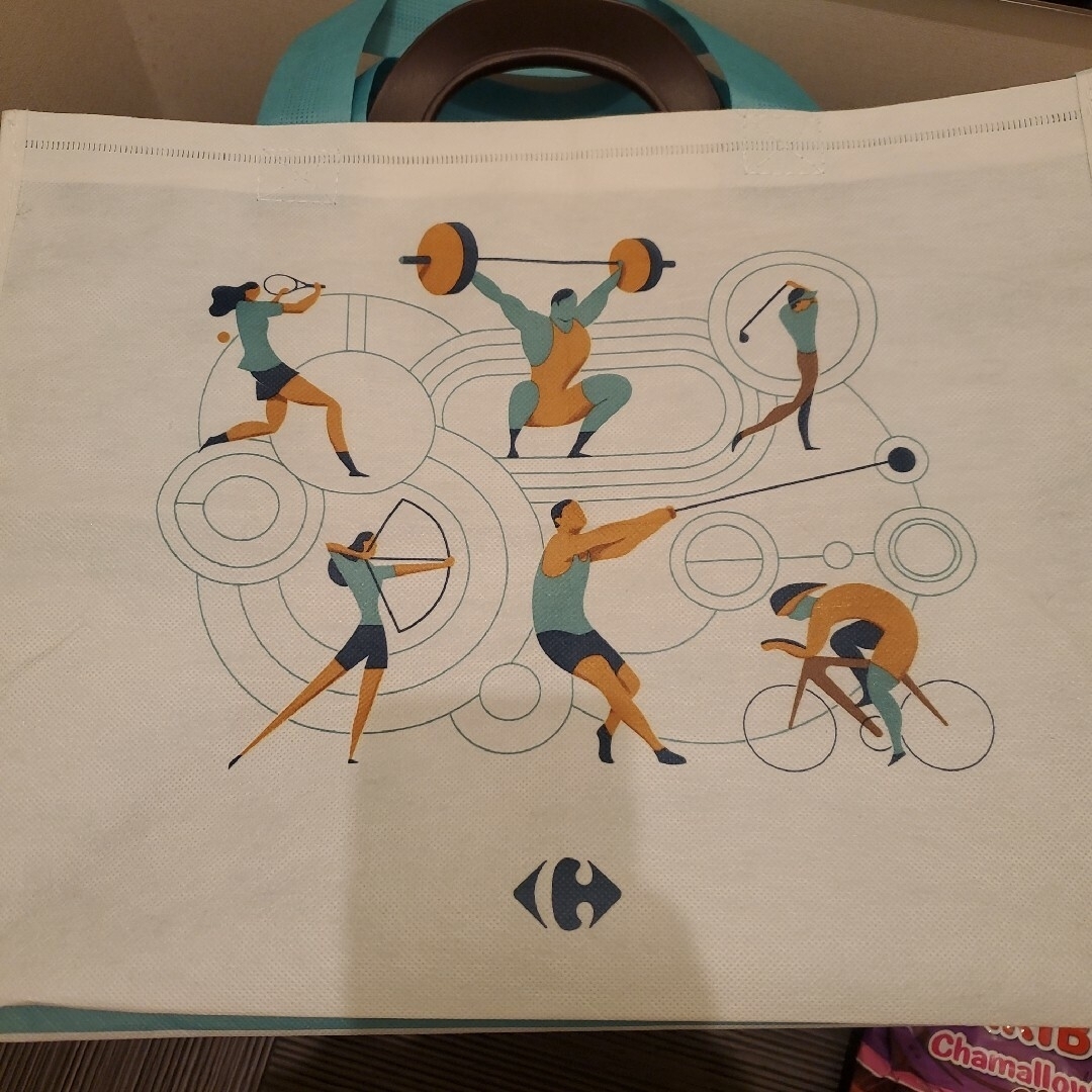フランス購入 2024 パリ オリンピック オフィシャル エコバッグ メンズのバッグ(エコバッグ)の商品写真