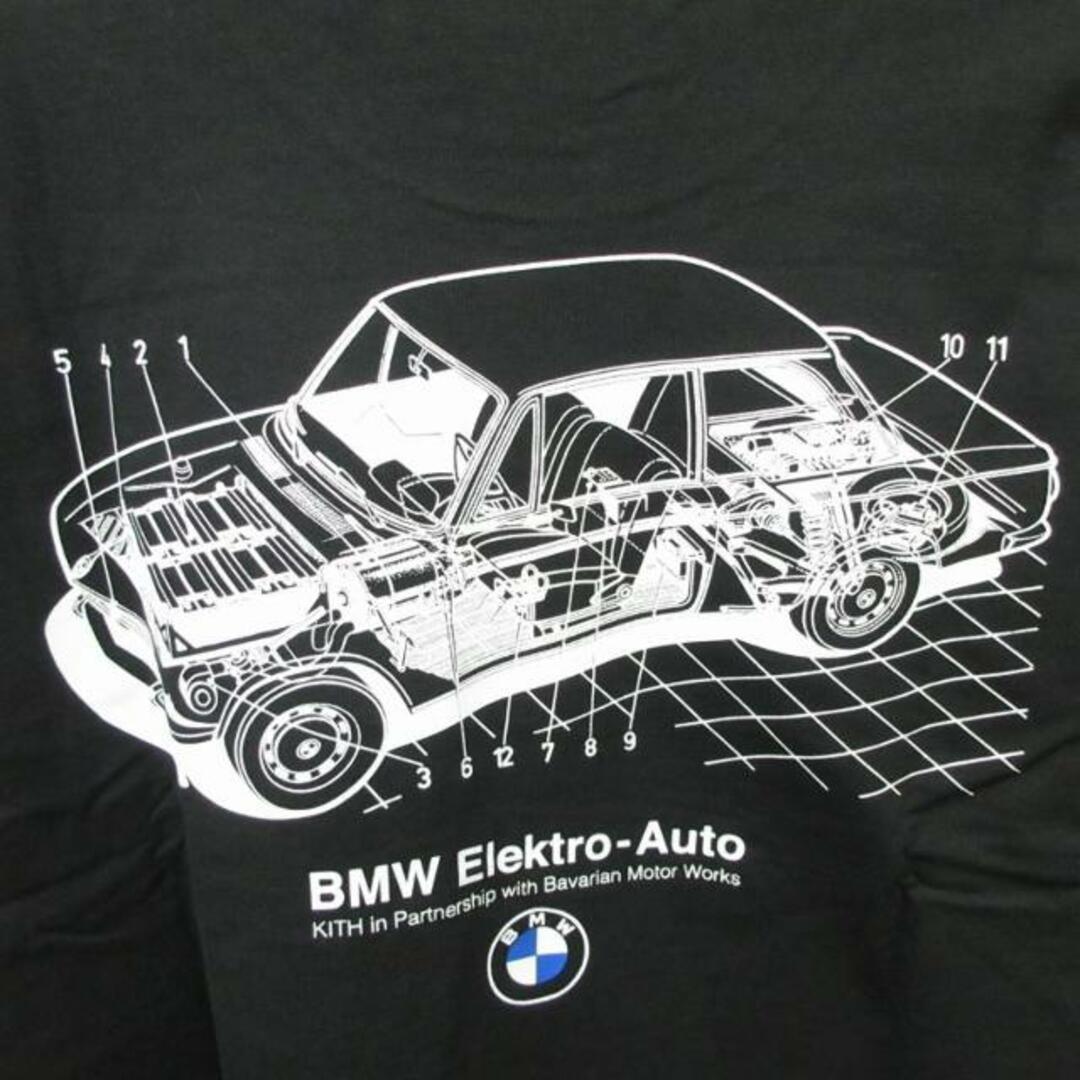 KITH NYC×BMW タグ付き 22年製 Tシャツ カットソー 長袖 黒 L メンズのトップス(Tシャツ/カットソー(七分/長袖))の商品写真