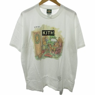 KITH NYC タグ付 希少 ゲリラヴィンテージシリーズ Tシャツ XL 白(Tシャツ/カットソー(半袖/袖なし))