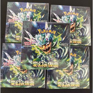 ポケモン(ポケモン)の5BOX シュリンク付 ポケモンカードゲーム 変幻の仮面(Box/デッキ/パック)