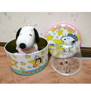 SNOOPY - スヌーピー SNOOPY PEANUTS カンカン 小物入れ 収容 ボックス ユ