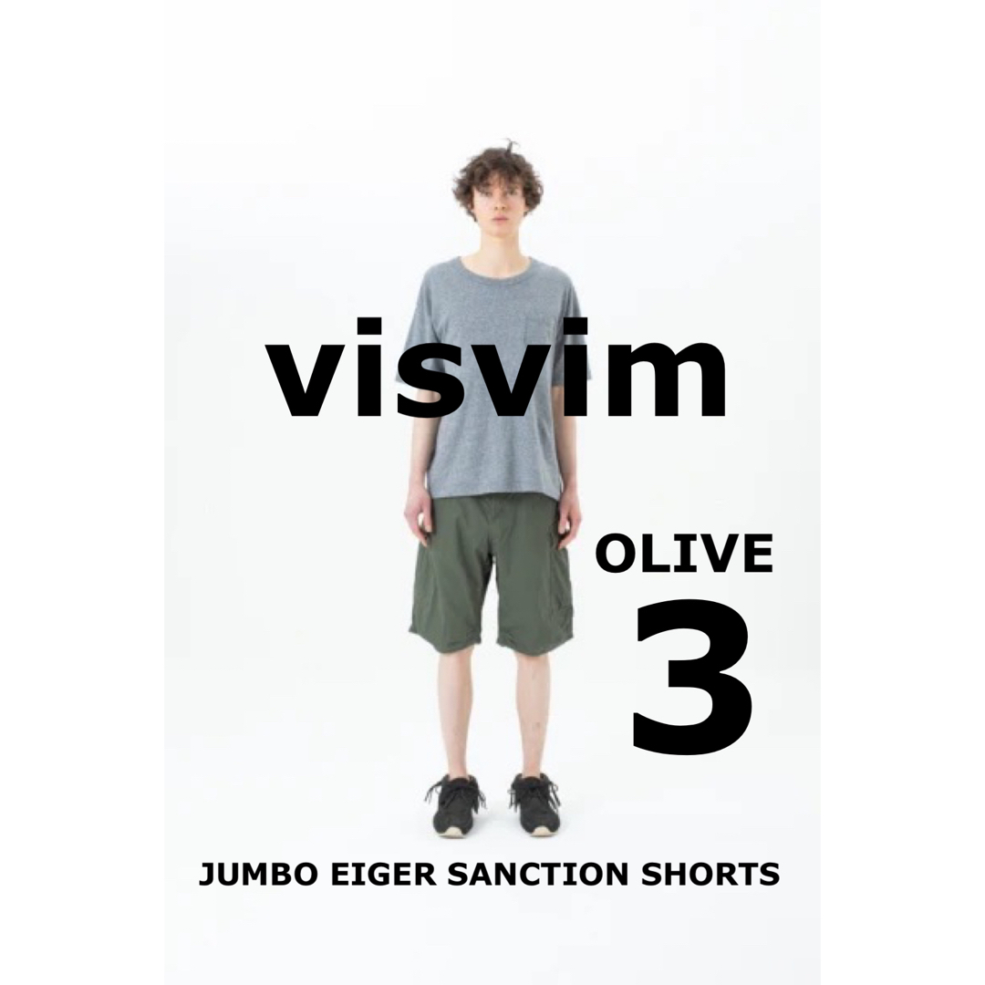 VISVIM - visvim JUMBO EIGER SANCTION SHORTSサイズ3新品の通販 VISVIM - visvim JUMBO EIGER SANCTION SHORTSサイズ3新品の通販