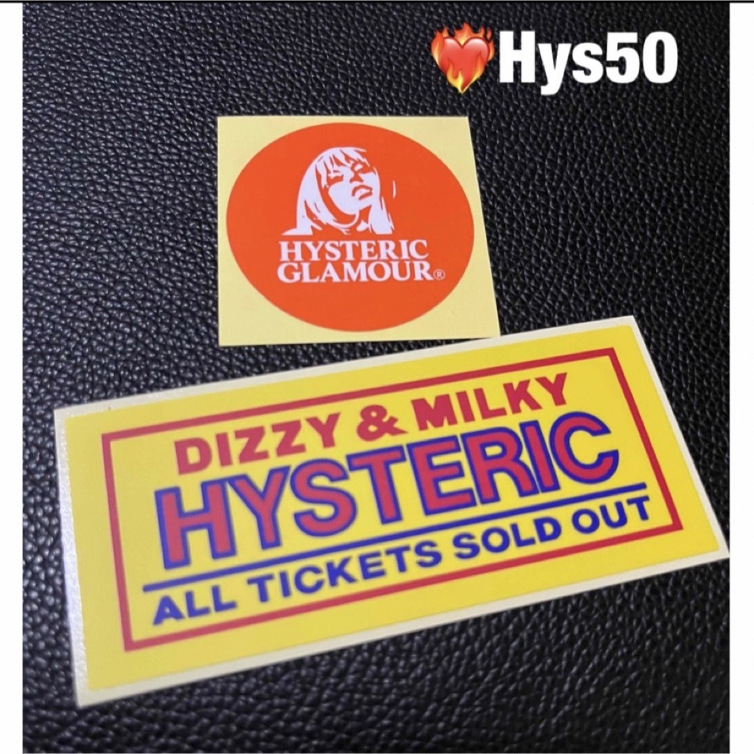 HYSTERIC GLAMOUR(ヒステリックグラマー)のHysteric Glamour Sticker ❤️‍🔥Hys50 メンズのファッション小物(その他)の商品写真