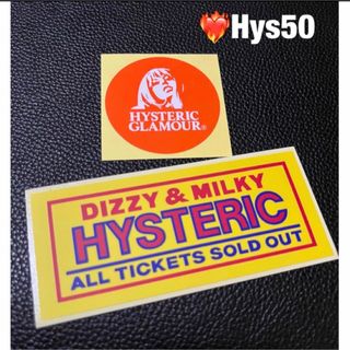 Hysteric Glamour Sticker ❤️‍🔥Hys50