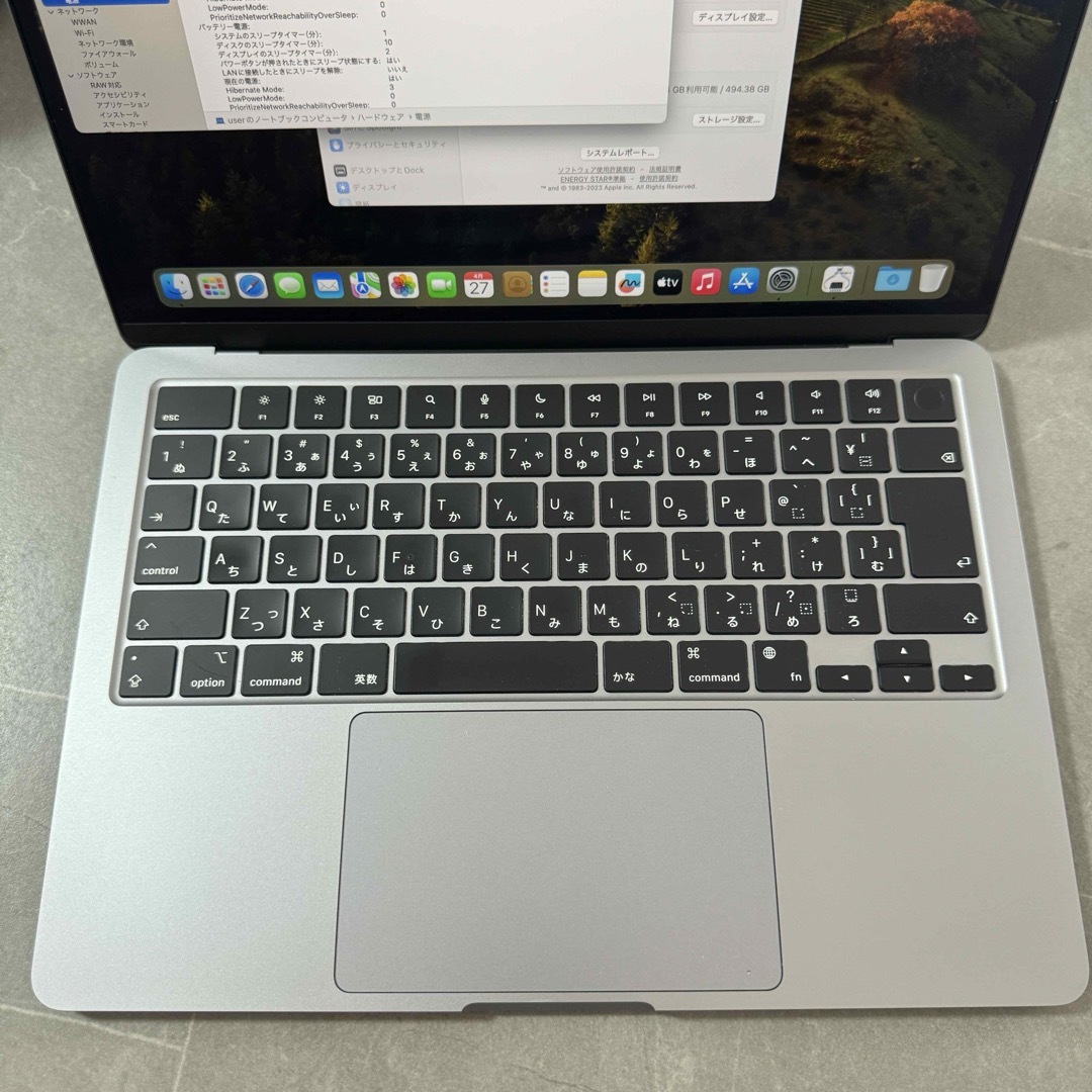 Apple(アップル)のMacBook Air M2 16GB 512GBGB GPU10コアモデル スマホ/家電/カメラのPC/タブレット(ノートPC)の商品写真