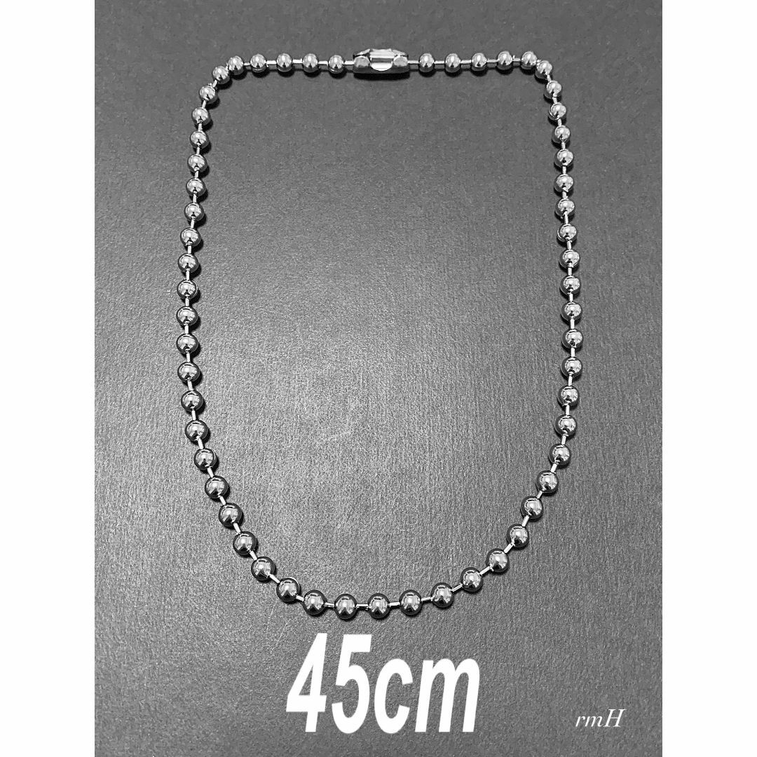 【ボールチェーンネックレス 6mm 45cm 1本】AMBUSH好きに♪ メンズのアクセサリー(ネックレス)の商品写真