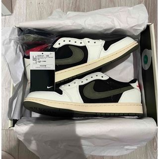 ナイキ(NIKE)のTRAVIS SCOTT NIKE WMNS AIR JORDAN 1 LOW(スニーカー)