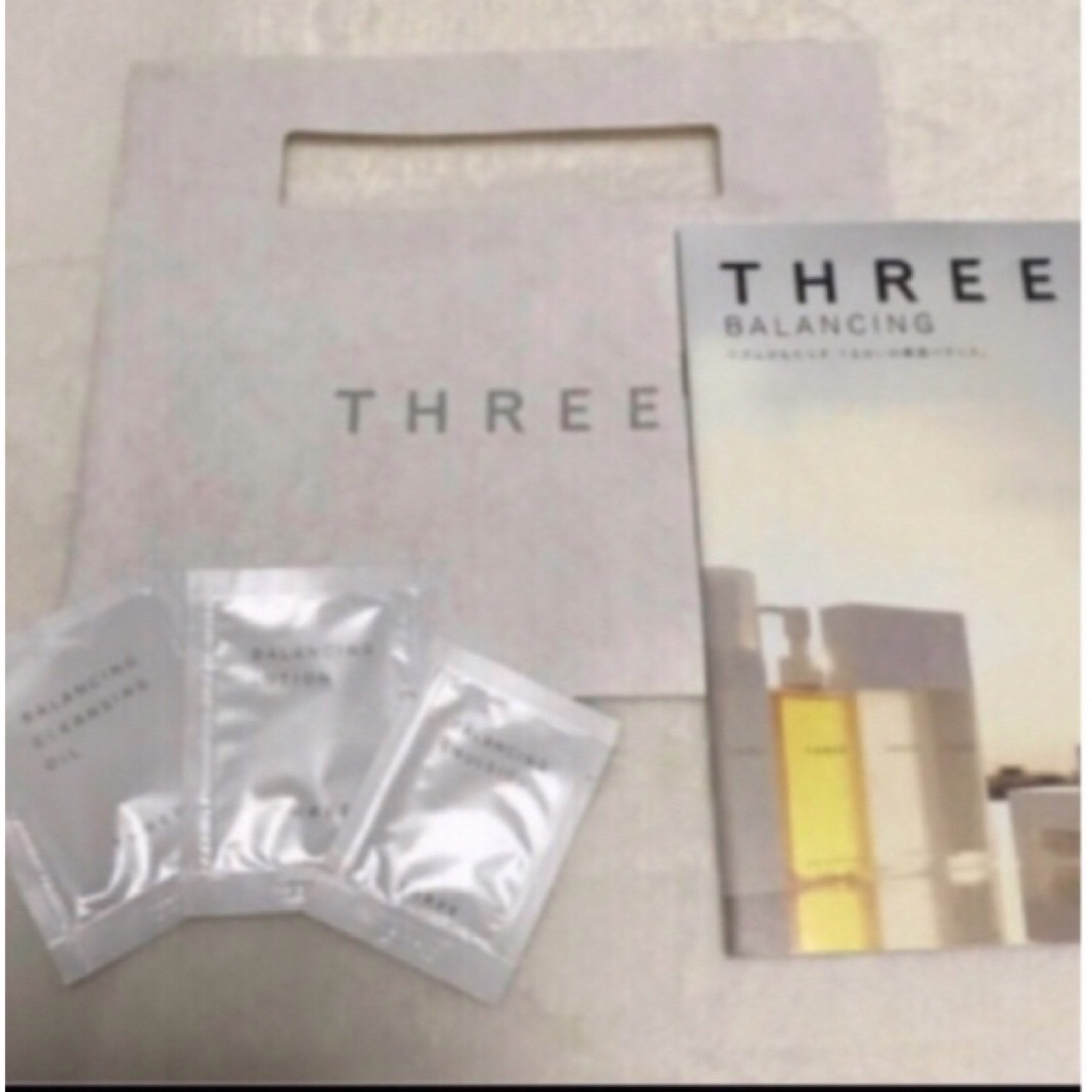 THREE(スリー)のthree スリー　化粧水　サンプルセット コスメ/美容のスキンケア/基礎化粧品(化粧水/ローション)の商品写真