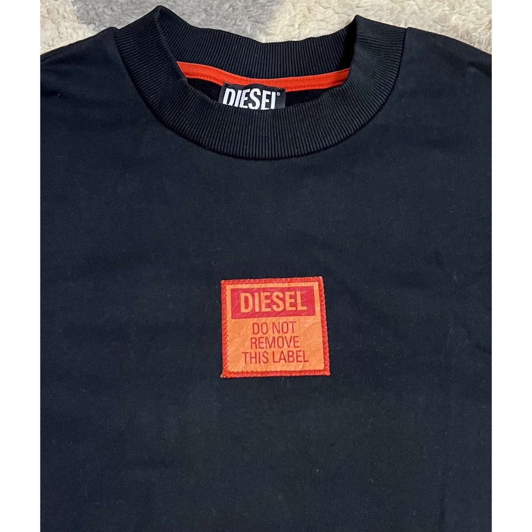 DIESEL(ディーゼル)の ディーゼル 近年モデル ロゴ パッチ ショートスリーブ  スウェット  メンズのトップス(Tシャツ/カットソー(半袖/袖なし))の商品写真