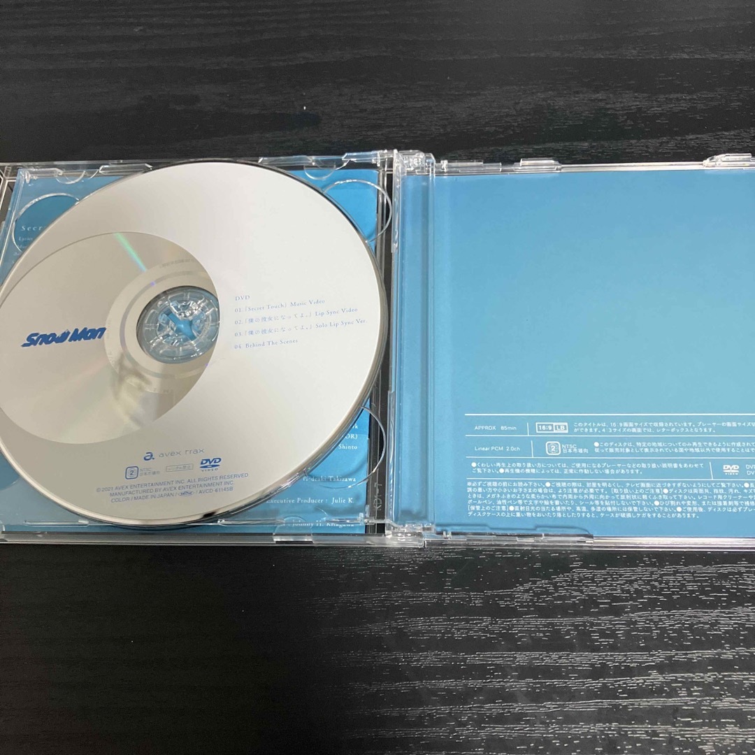 snowman secret touch 初回盤CD+DVD エンタメ/ホビーのCD(ポップス/ロック(邦楽))の商品写真