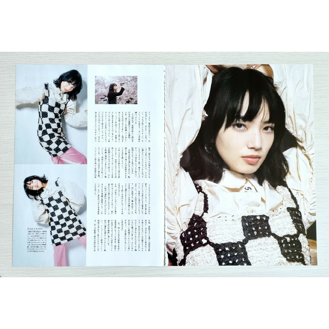 FLIX　2022年4月号　小松菜奈　坂口健太郎　切り抜き エンタメ/ホビーの雑誌(アート/エンタメ/ホビー)の商品写真