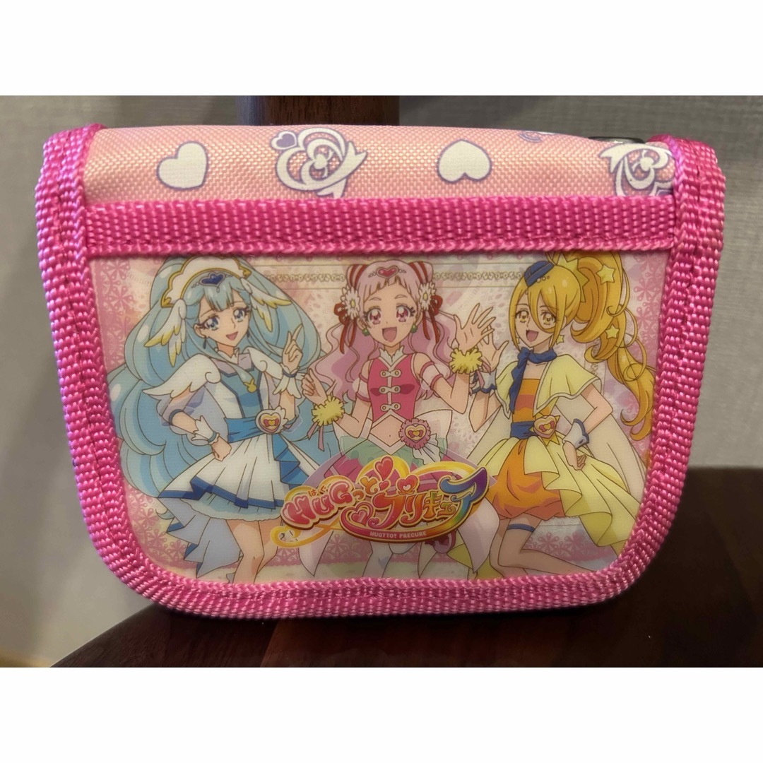 ハグっとプリキュア　お財布　シナモロール ハッピーくじ　 アクリルチャーム エンタメ/ホビーのおもちゃ/ぬいぐるみ(キャラクターグッズ)の商品写真