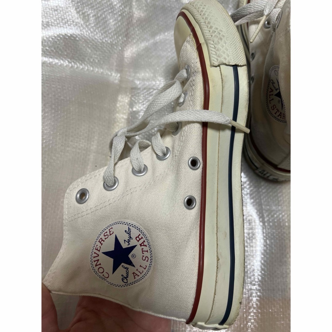 CONVERSE(コンバース)のコンバース　オールスター　ハイカット　アイボリー　23.5cm レディースの靴/シューズ(スニーカー)の商品写真