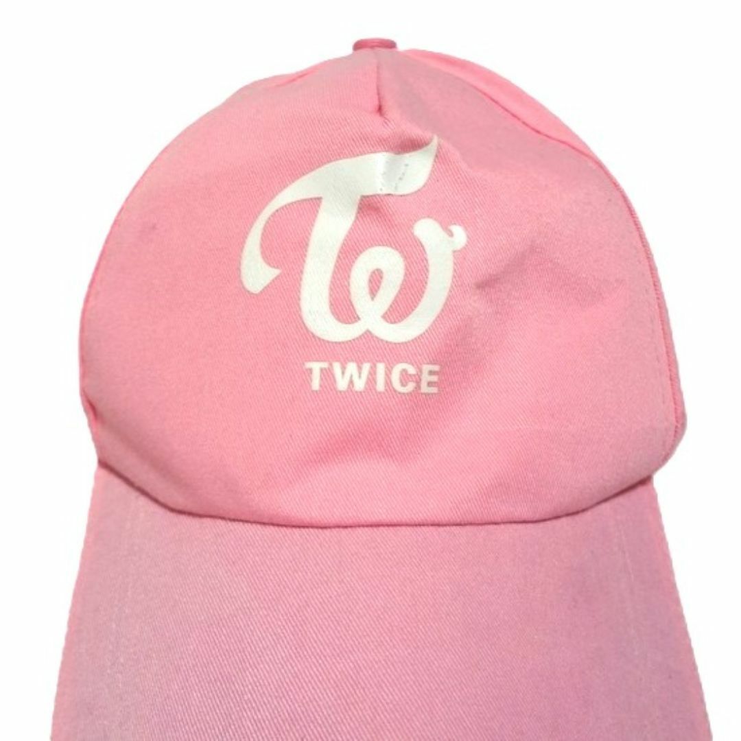 TWICE(トゥワイス)の◆TWICE/トゥワイス◆　ロゴキャップ エンタメ/ホビーのタレントグッズ(アイドルグッズ)の商品写真