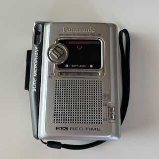 パナソニック(Panasonic)のPanasonic ミニカセットレコーダー　RQ-L26(ポータブルプレーヤー)