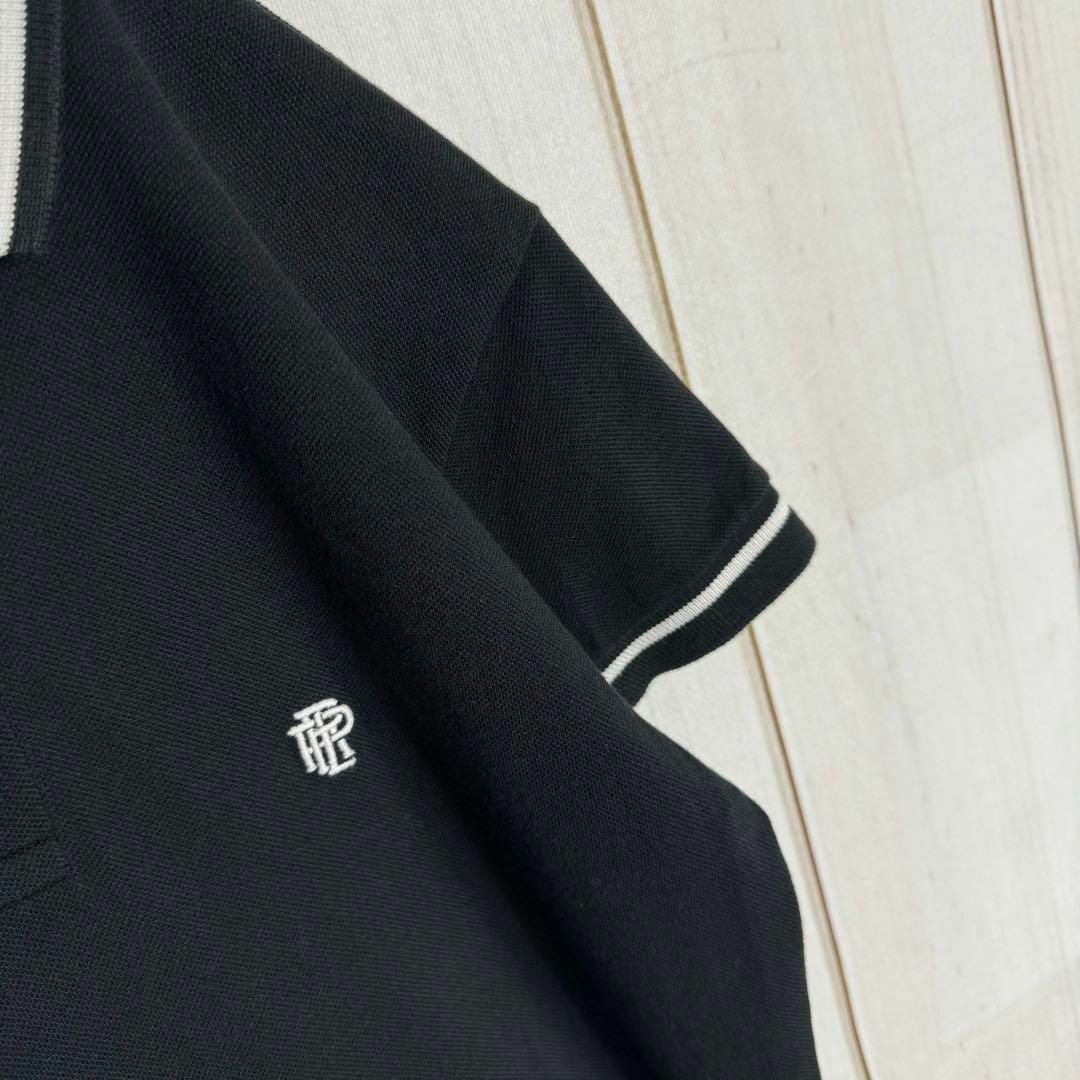 【超希少デザイン】　ポロバイラルフローレン　鹿の子　ロゴ刺繍　リンガー　裾リブ メンズのトップス(ポロシャツ)の商品写真
