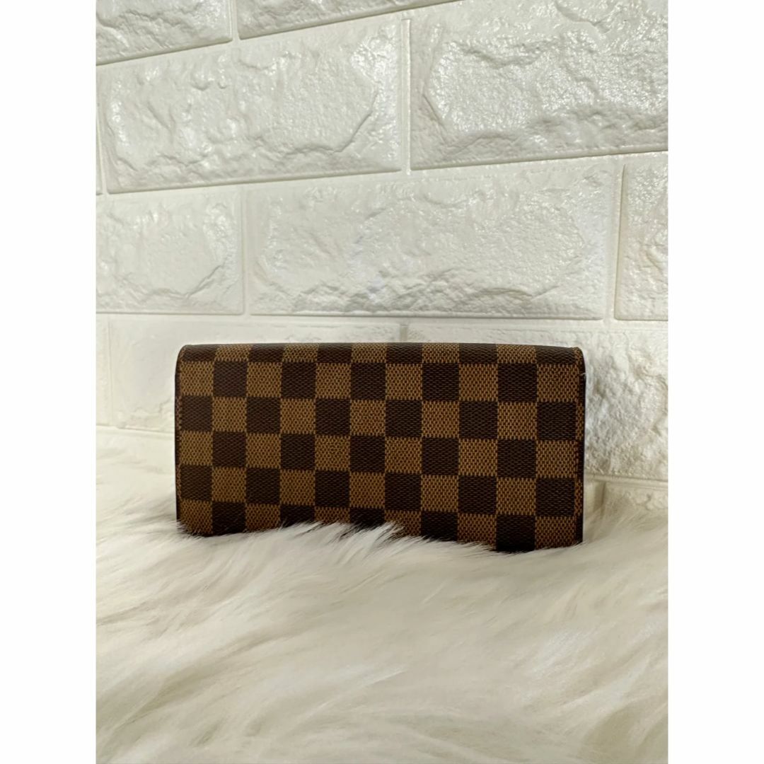 LOUIS VUITTON(ルイヴィトン)のLOUIS VUITTON ルイヴィトン ダミエ　ポルトフォイユ　長財布 レディースのファッション小物(財布)の商品写真