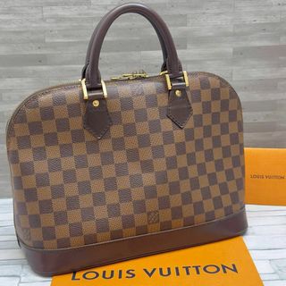 ルイヴィトン(LOUIS VUITTON)のLOUIS VUITTON ルイヴィトン アルマ　ダミエ　ハンドバッグ　エベヌ(ハンドバッグ)