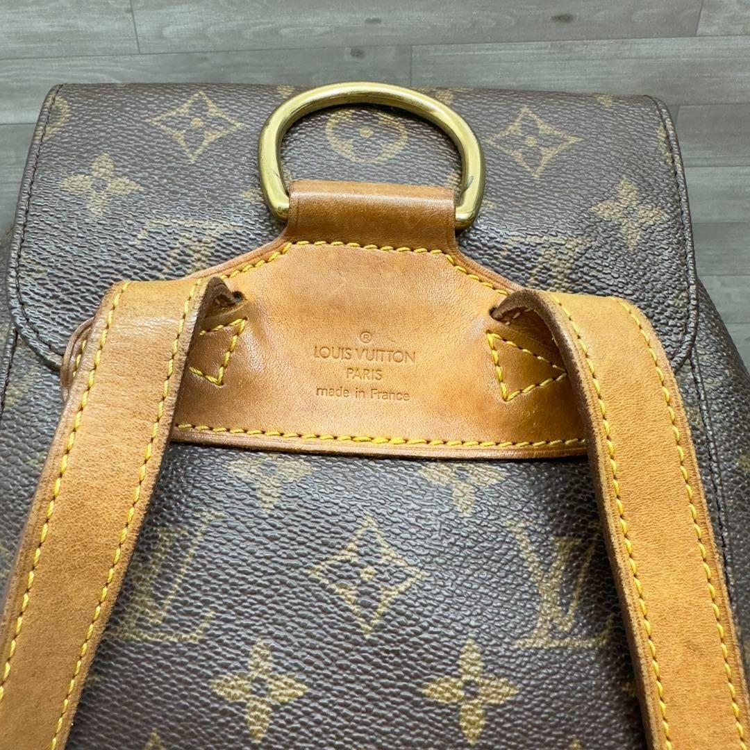 LOUIS VUITTON(ルイヴィトン)のLOUIS VUITTON ルイヴィトン モンスリMM モノグラム バックパック レディースのバッグ(リュック/バックパック)の商品写真