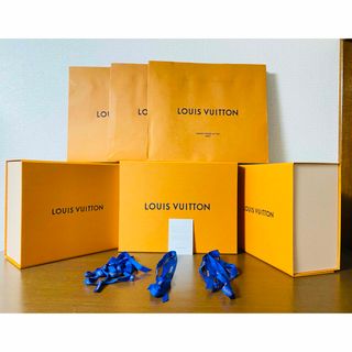 LOUIS VUITTON 紙袋+空箱 リボン付き(Box/デッキ/パック)