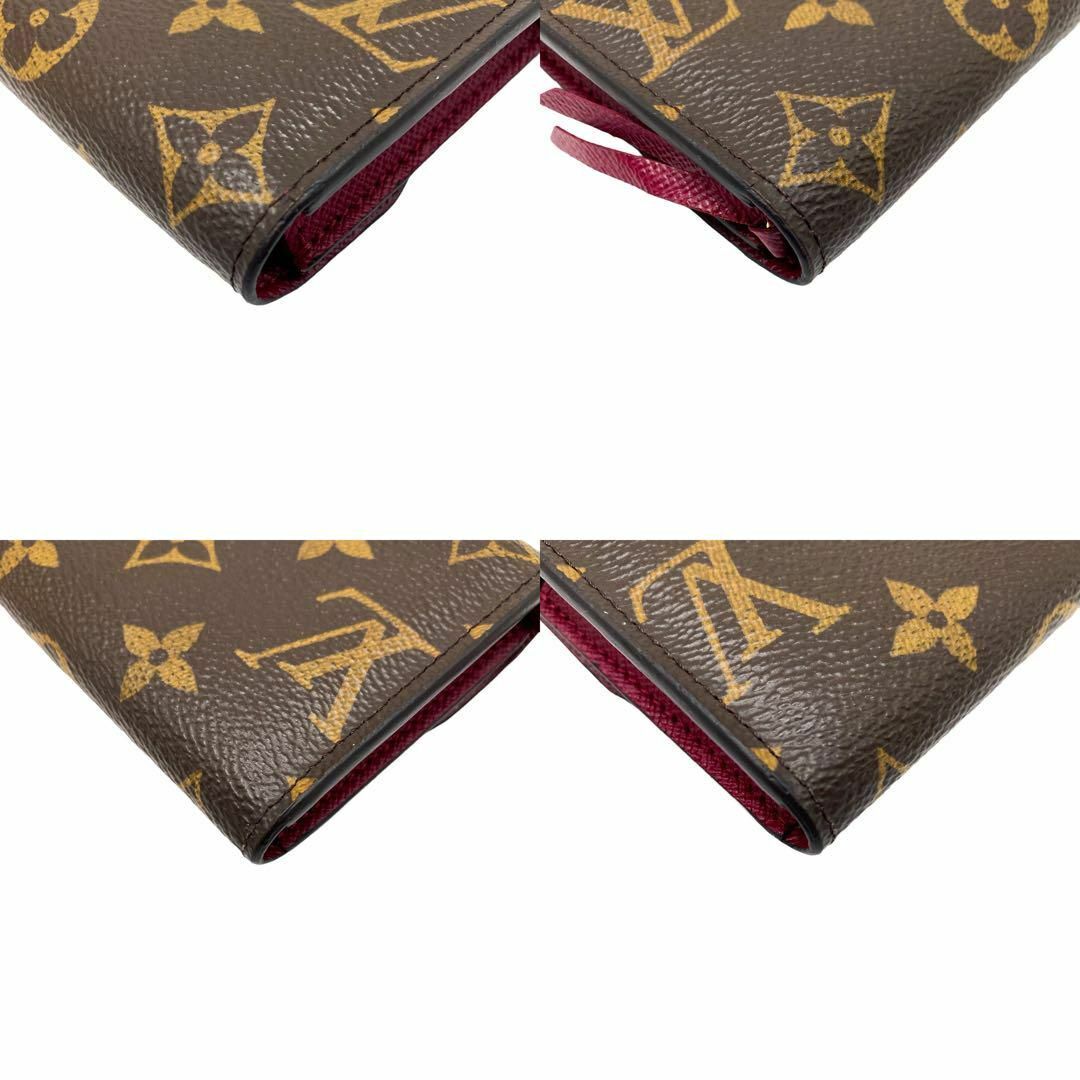 LOUIS VUITTON(ルイヴィトン)の【超極美品】ルイヴィトン モノグラム ポルトモネロザリ フューシャ コインケース レディースのファッション小物(財布)の商品写真