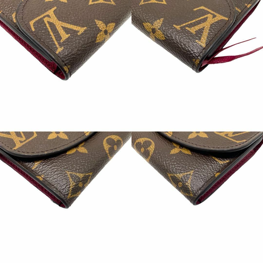 LOUIS VUITTON(ルイヴィトン)の【超極美品】ルイヴィトン モノグラム ポルトモネロザリ フューシャ コインケース レディースのファッション小物(財布)の商品写真