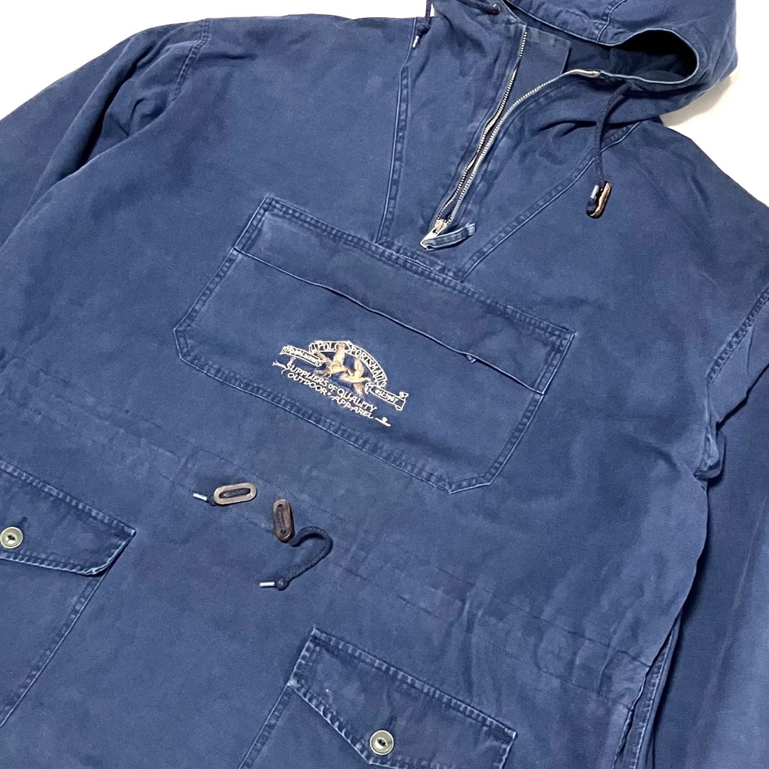 POLO RALPH LAUREN(ポロラルフローレン)のPolo Sportsman ポロスポーツマン 90s コットンアノラック XL メンズのジャケット/アウター(その他)の商品写真