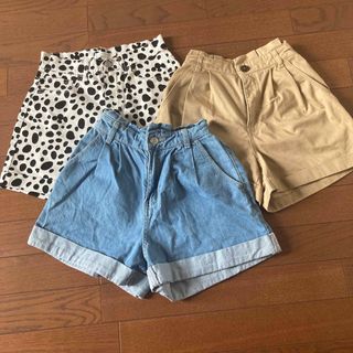 ショートパンツ　Sサイズ　3枚(ショートパンツ)