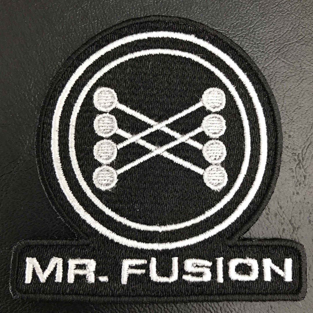 BACK TO THE FUTURE MR.FUSION アイロンワッペン 11 自動車/バイクのバイク(装備/装具)の商品写真