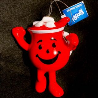 新品 kool-aid クールエイドマン 人形 オーナメント アメトイ おもちゃ(キャラクターグッズ)