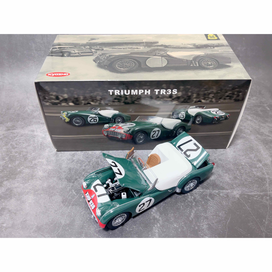 1/18 京商 トライアンフ TR3S Le Mans 1959 エンタメ/ホビーのおもちゃ/ぬいぐるみ(ミニカー)の商品写真