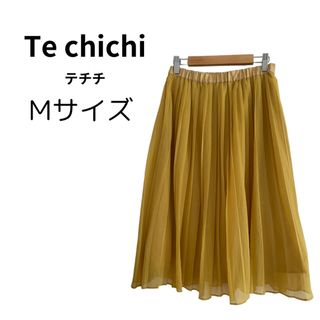 テチチ(Techichi)のTe chichi テチチ ロングスカート シフォン 大人可愛い M(ロングスカート)